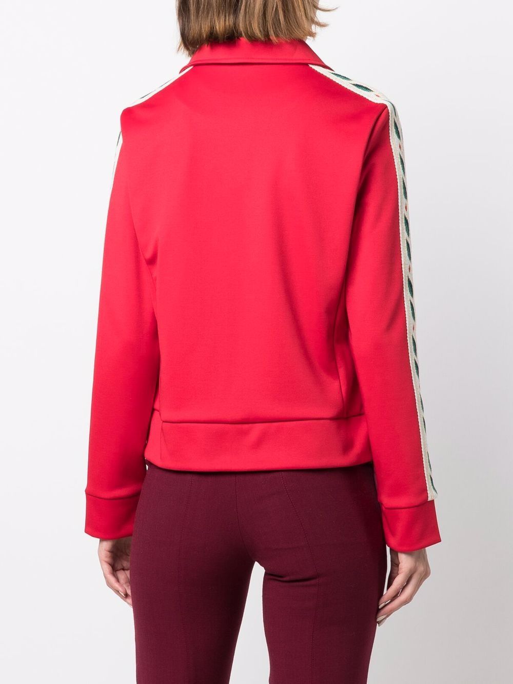 stripe-detail track jacket