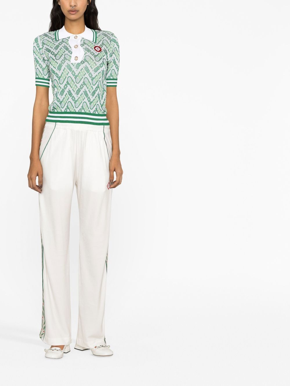 straight-leg track pants