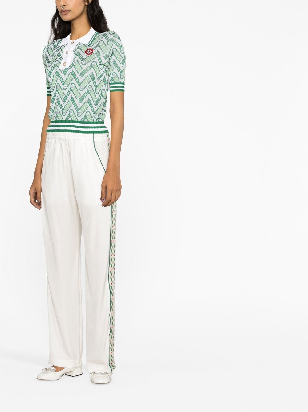 straight-leg track pants