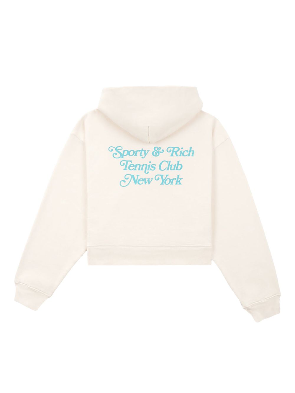 Sweat à capuche avec logo imprimé Tennis Club