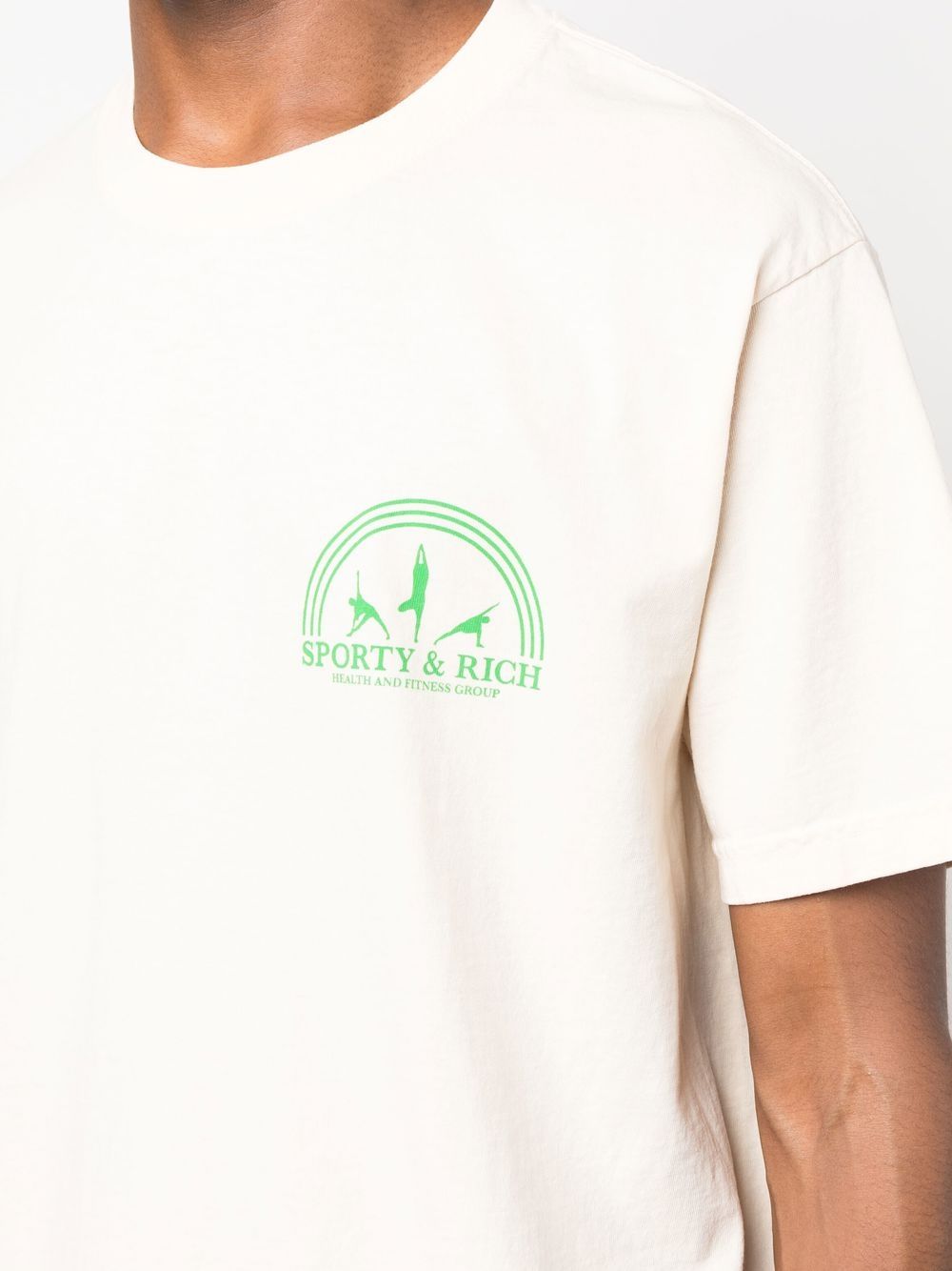 Fitness Group T-Shirt - Cream