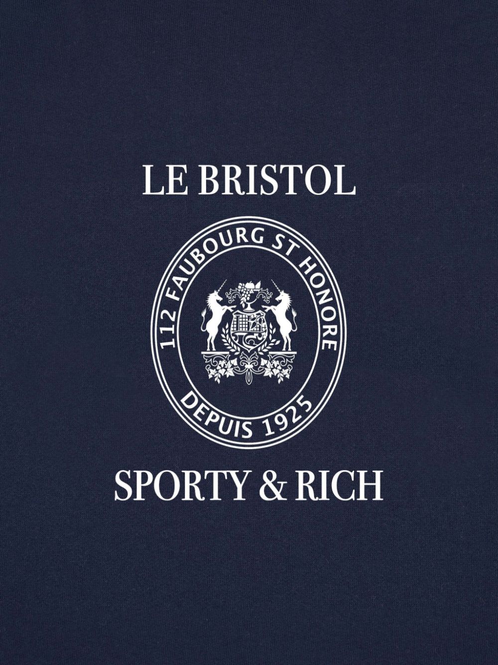 Crest Seal quarter-zip sweatshirt