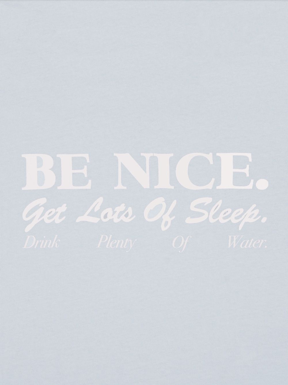 Be Nice cropped cotton T-shirt