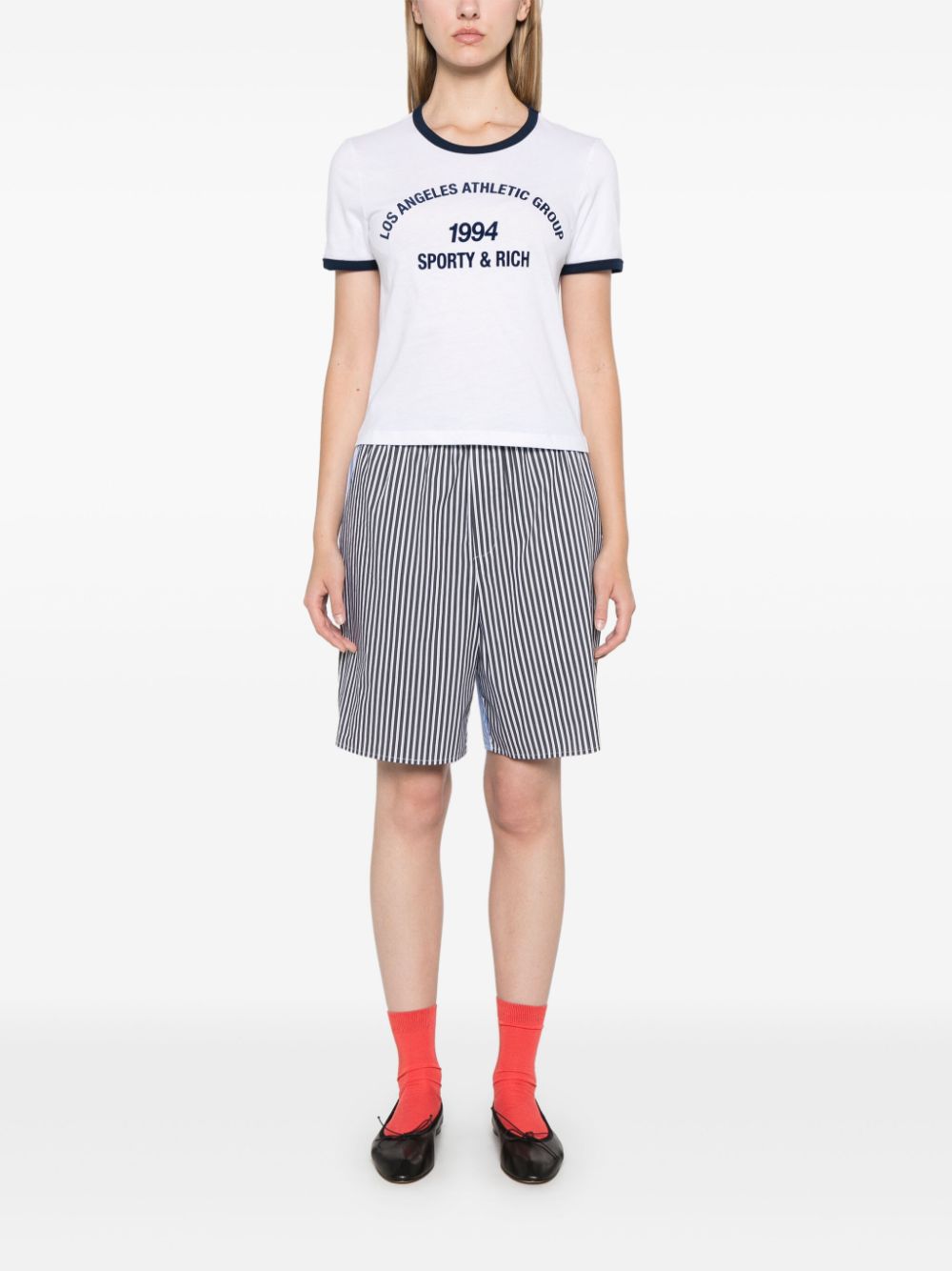 T-shirt avec texte imprimé