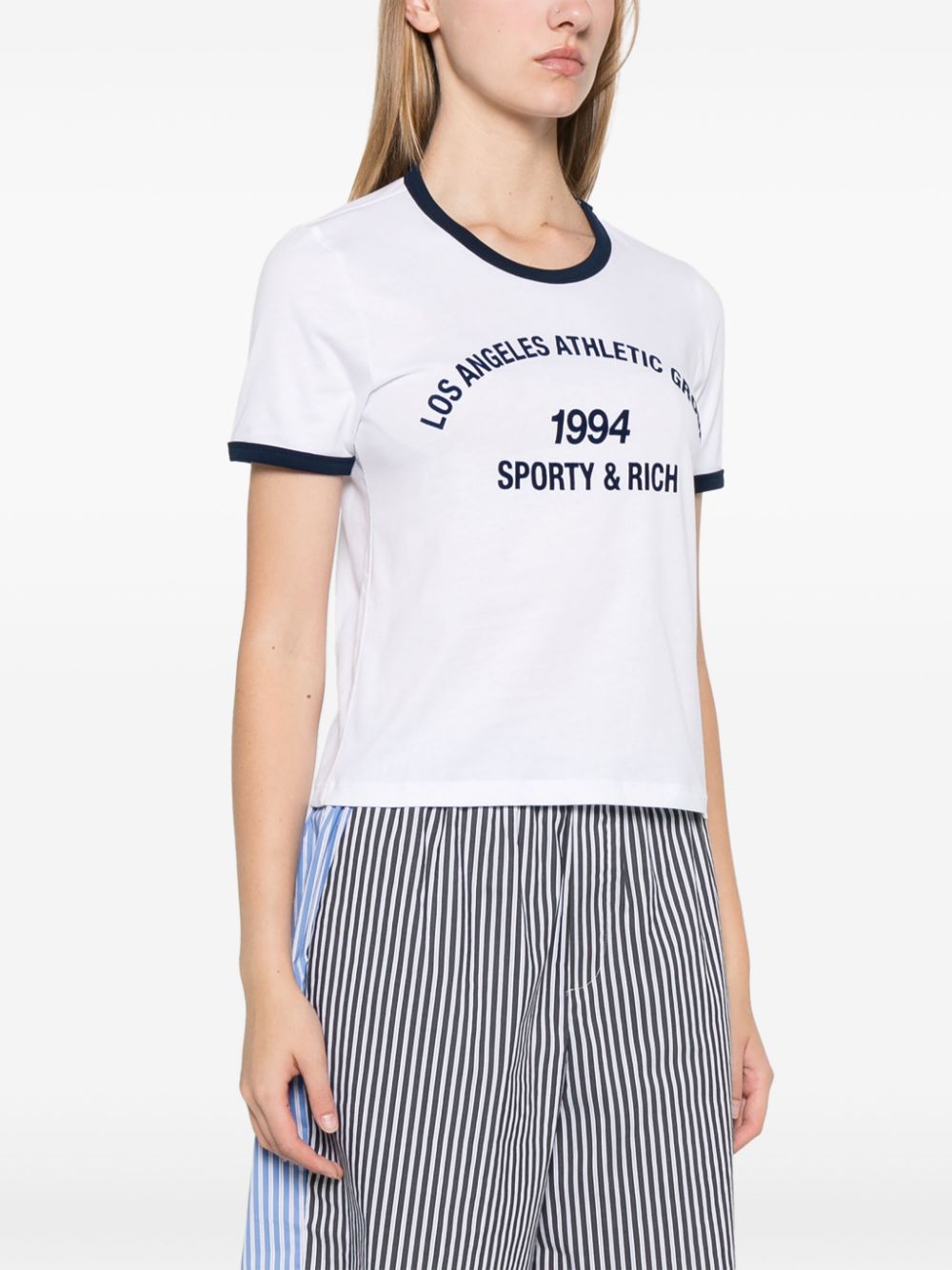 T-shirt avec texte imprimé