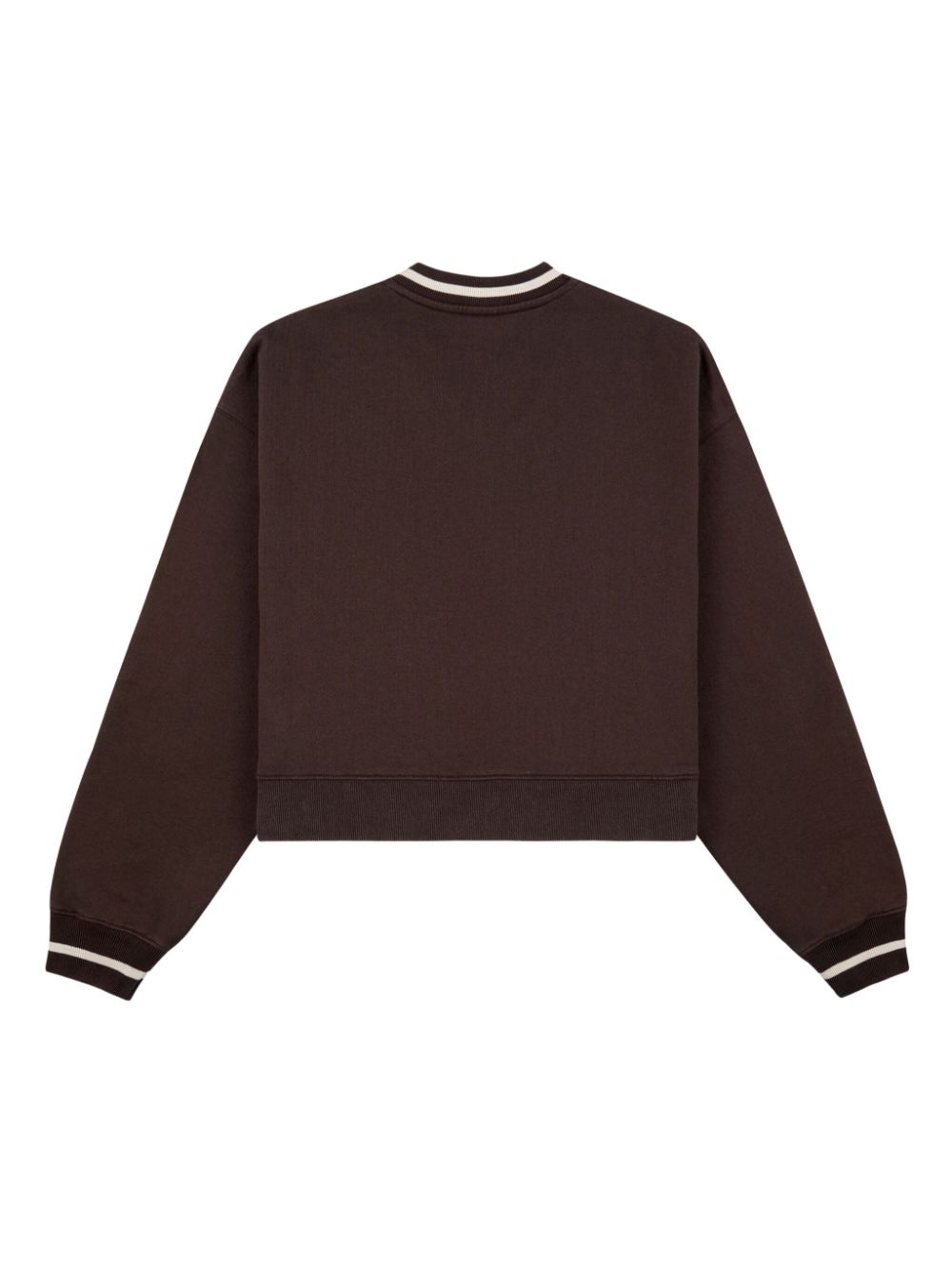 Sweat-shirt en coton avec logo classique