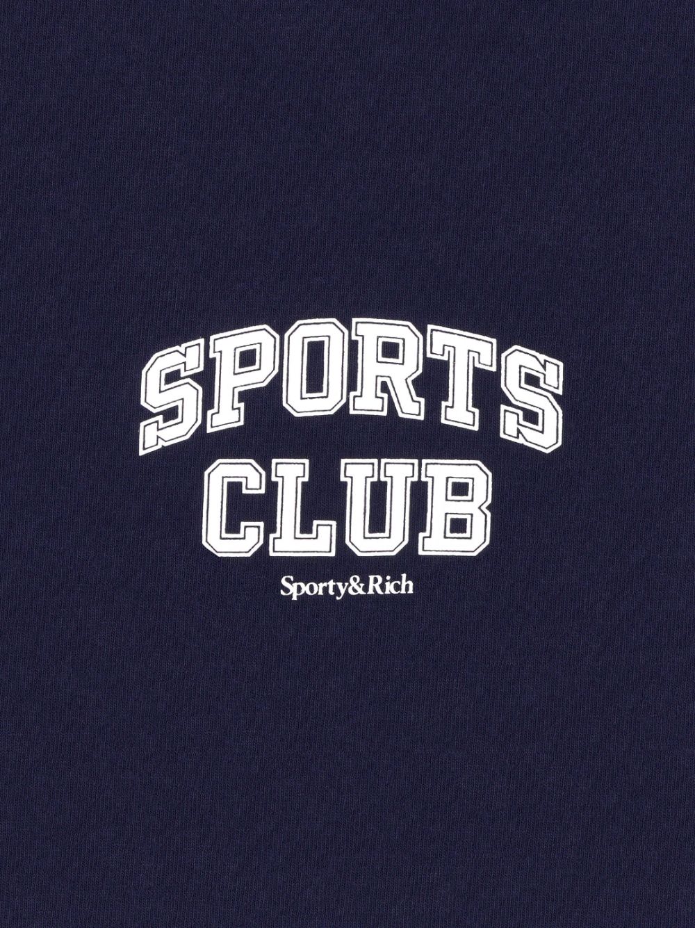 Varsity logo-print cotton hoodie