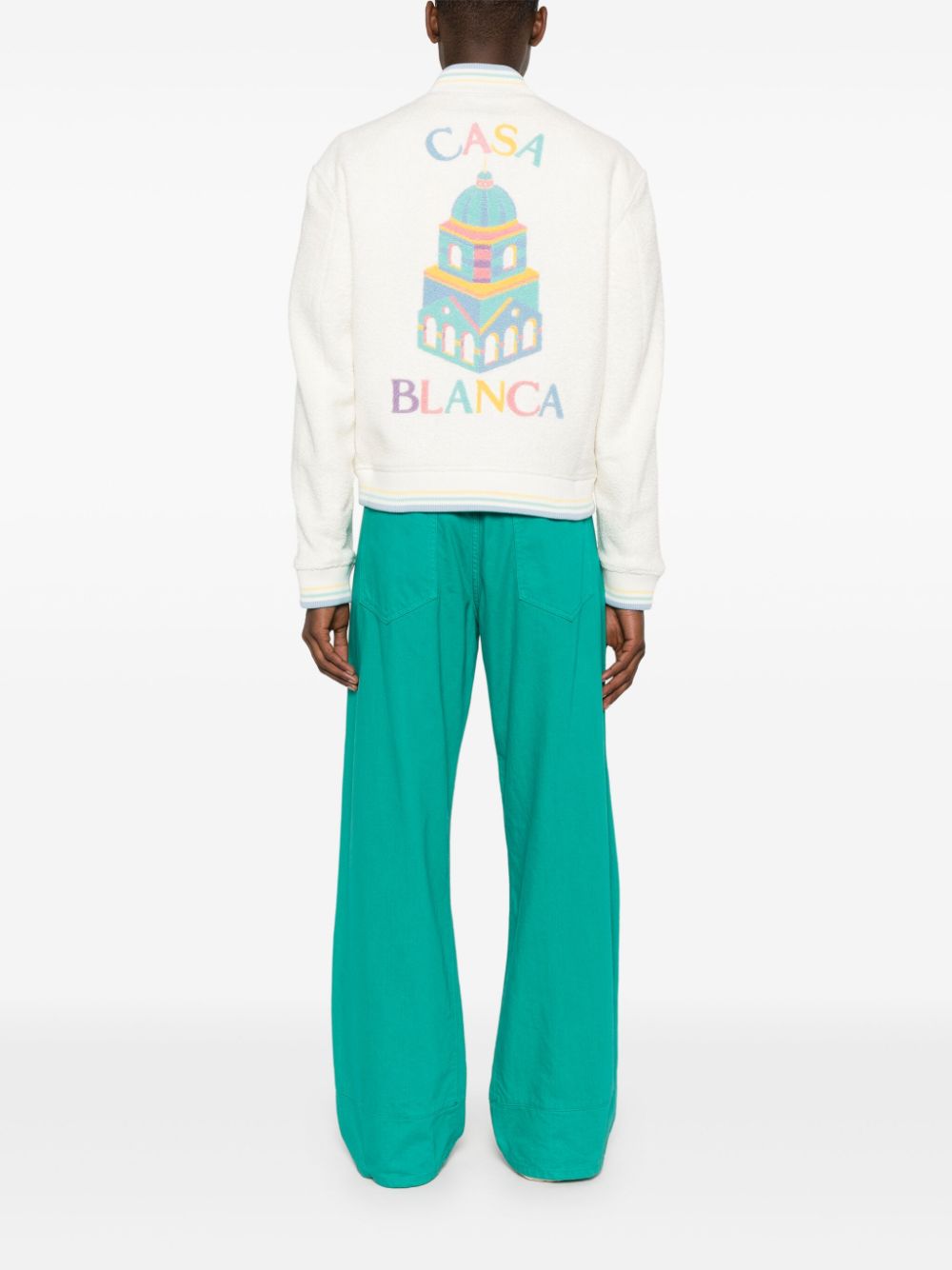 Maison Pastelle bomber jacket