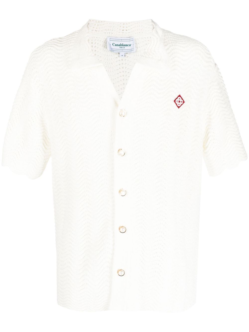 ripple knit shirt