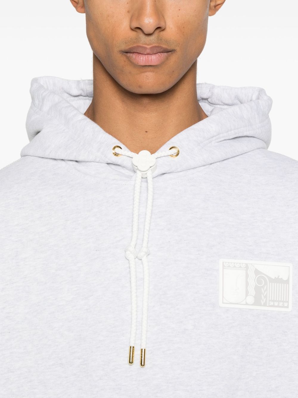Sweat à capuche avec patch Tennis Statues