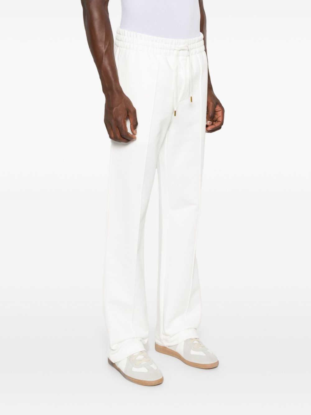 logo-patch track pants