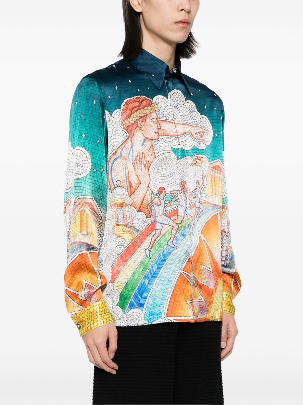 LES Jeux silk shirt