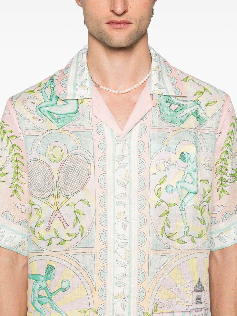 Chemise en lin Vase