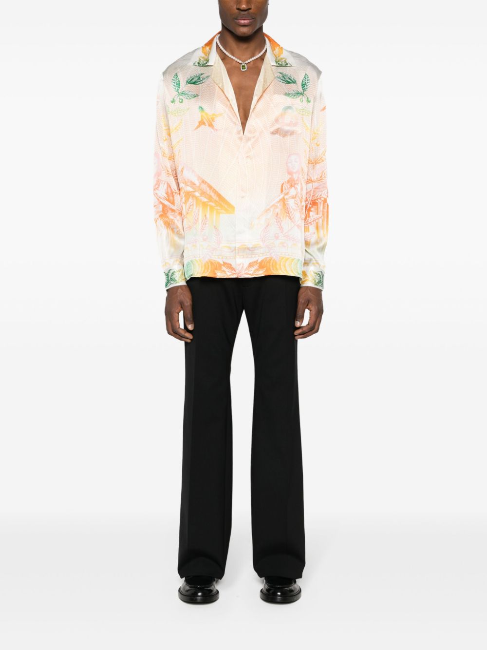 La Monnaie silk shirt