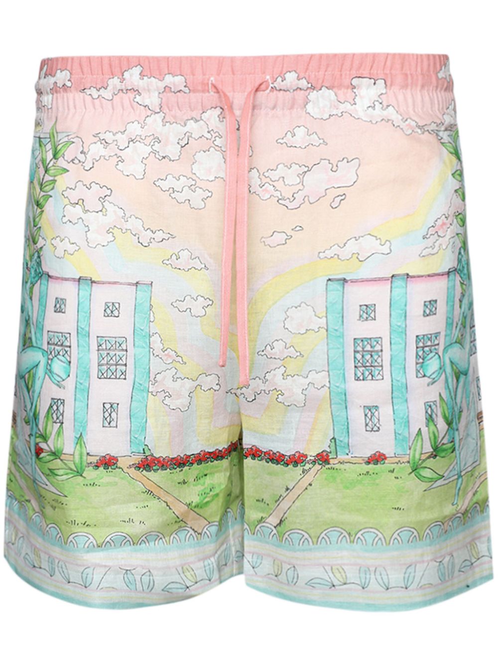 Short en lin Vase