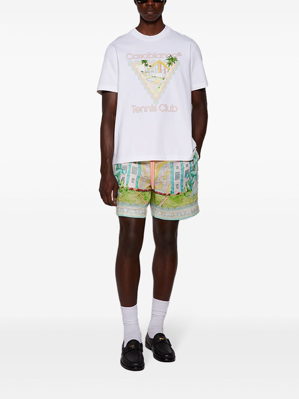 Short en lin Vase