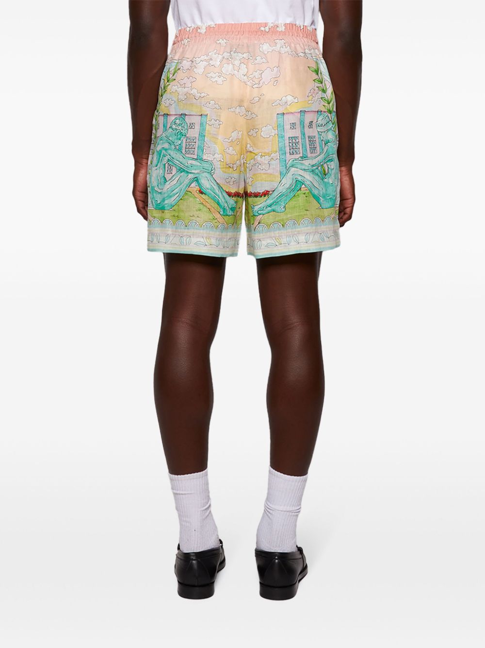 Short en lin Vase