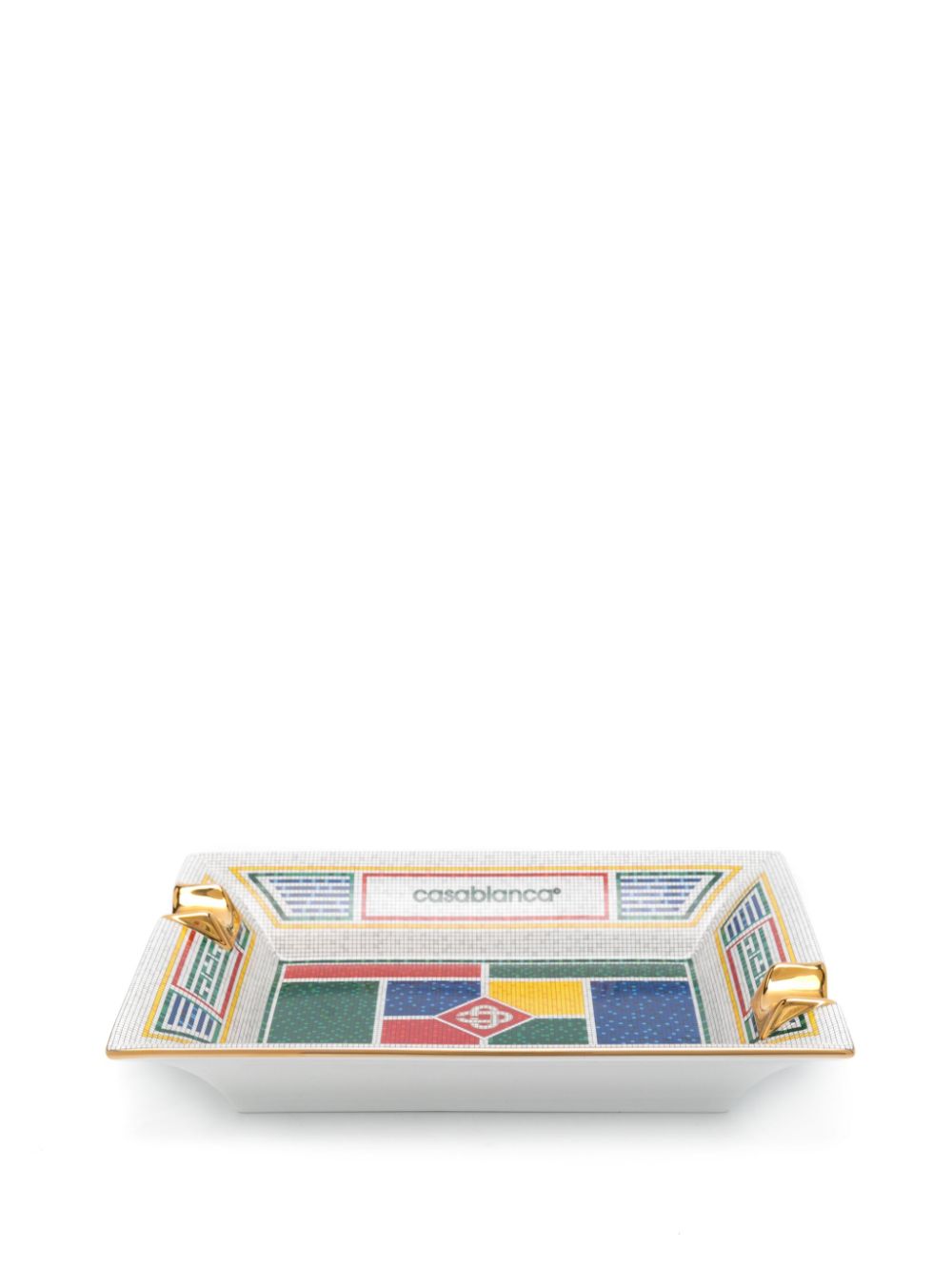 x ST Dupont grand cendrier Mosaïque (22cm x 17cm)