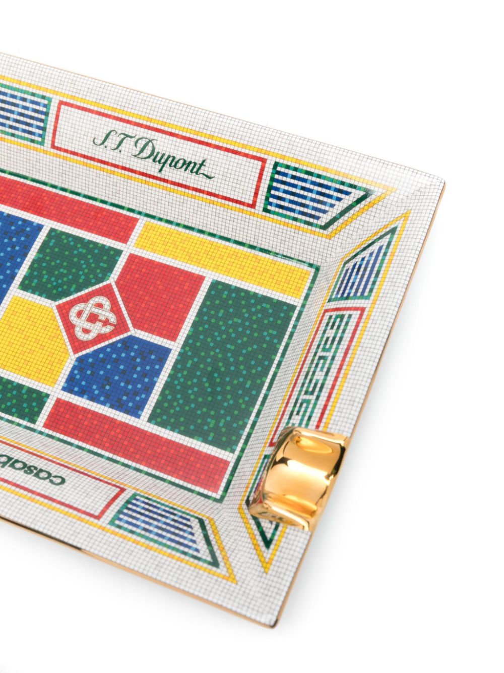 x ST Dupont grand cendrier Mosaïque (22cm x 17cm)