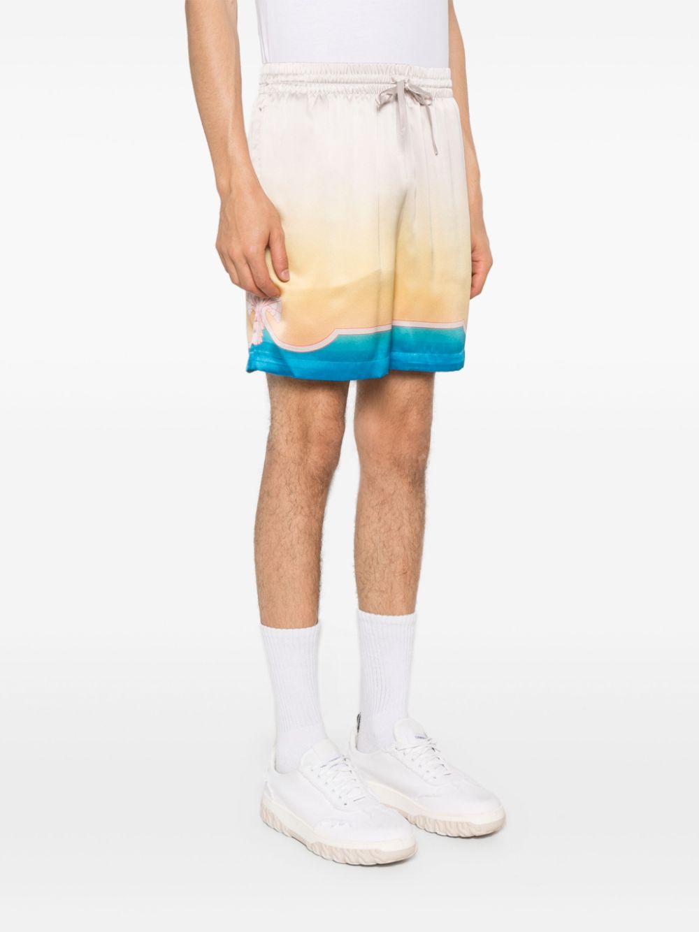 Short en soie L'Arc Coloré