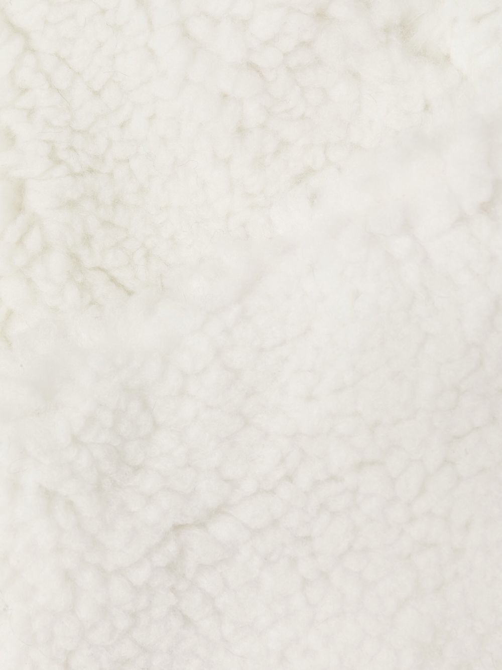 teddy-texture bathrobe