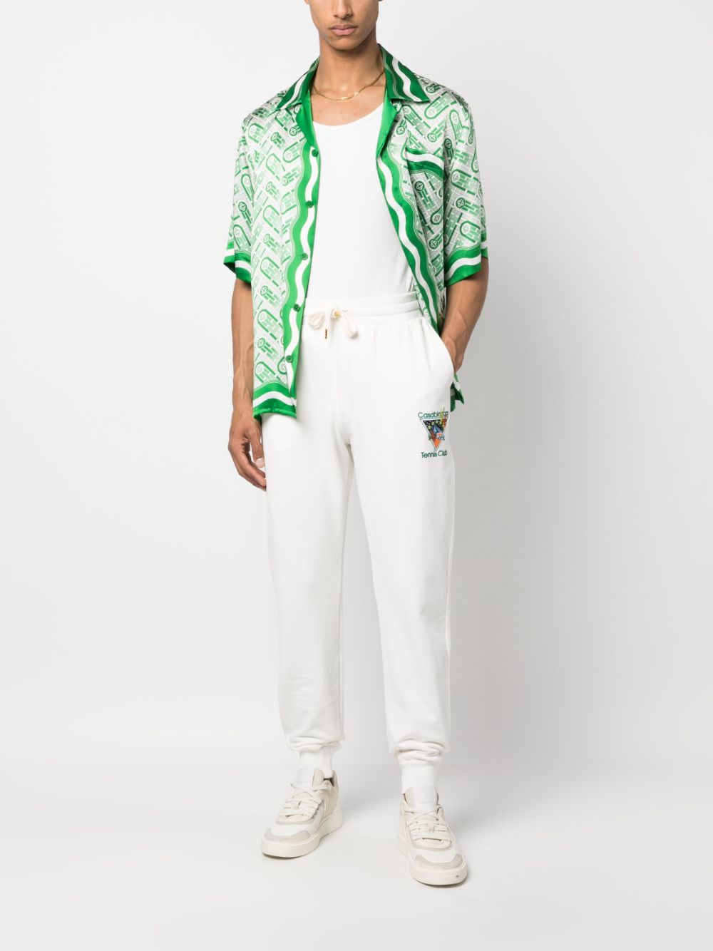 Tennis Club cotton track pants