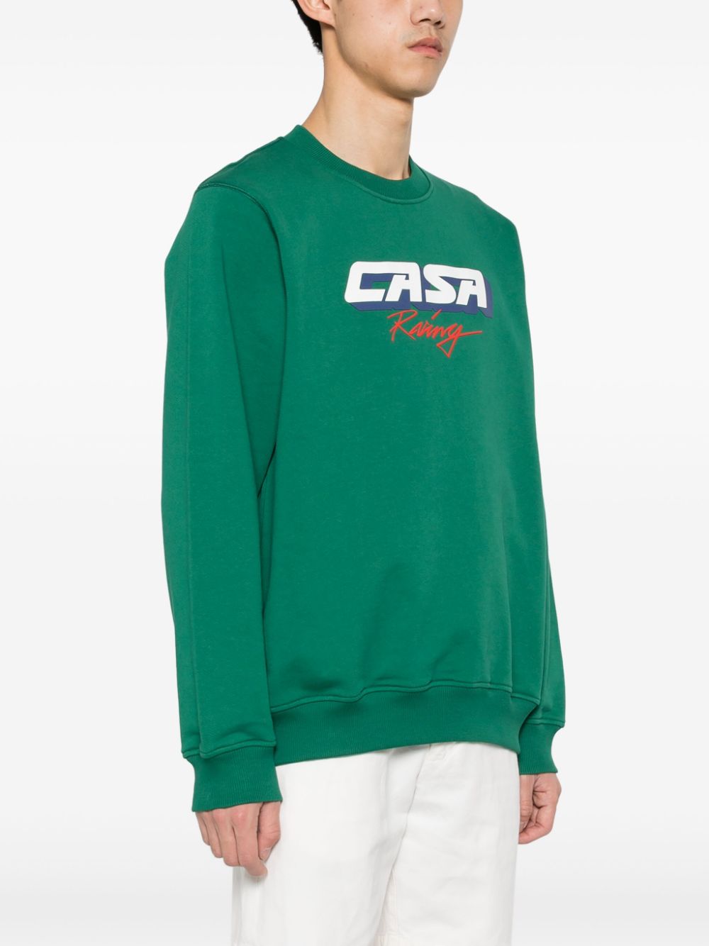 Sweat-shirt en coton 3D Casa Racing