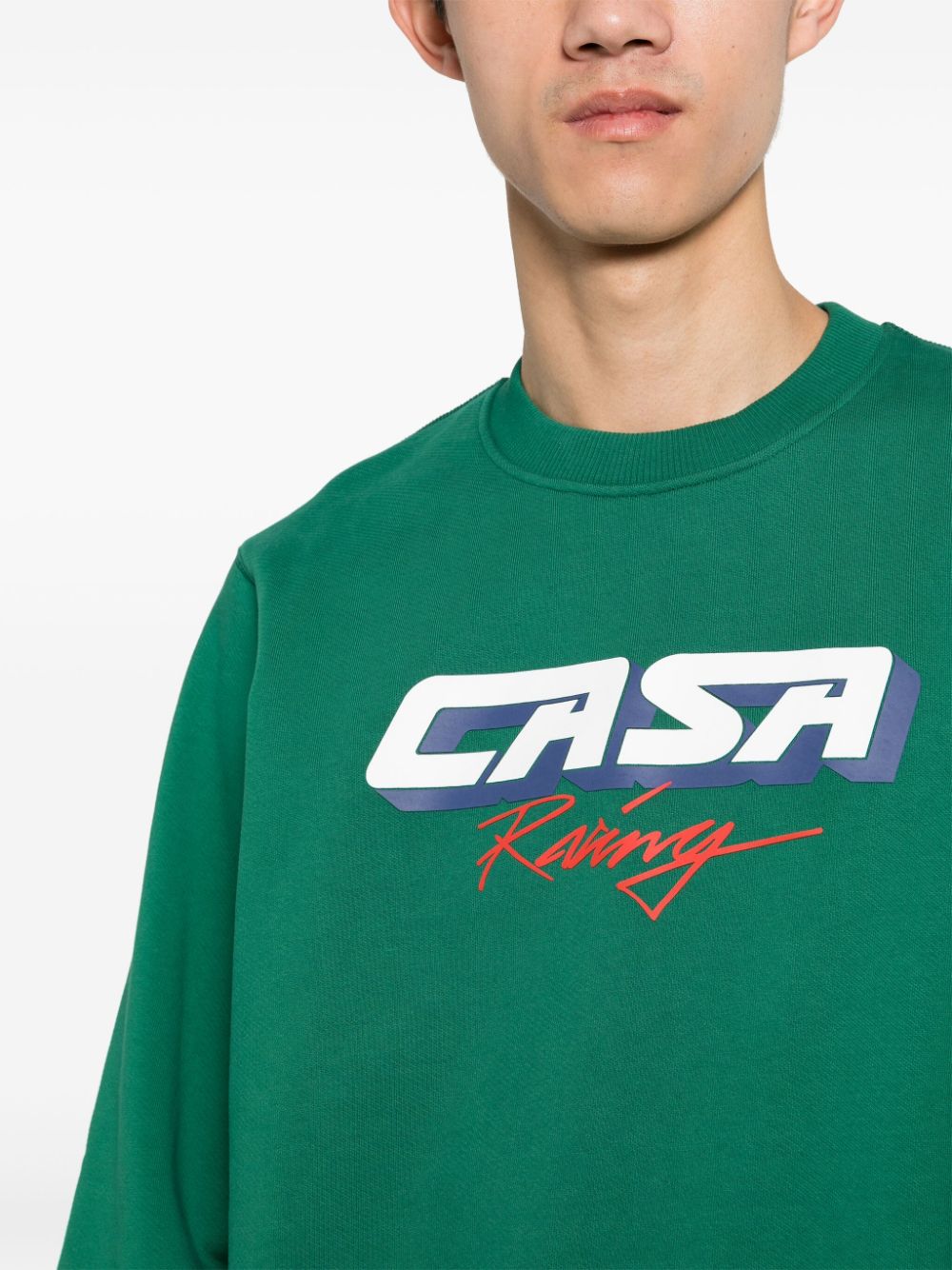 Sweat-shirt en coton 3D Casa Racing