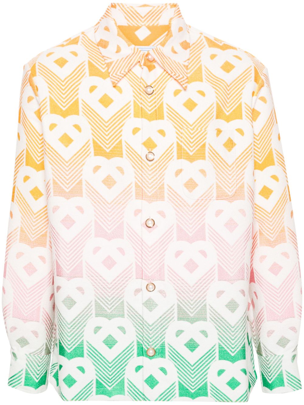 veste chemise effet éponge