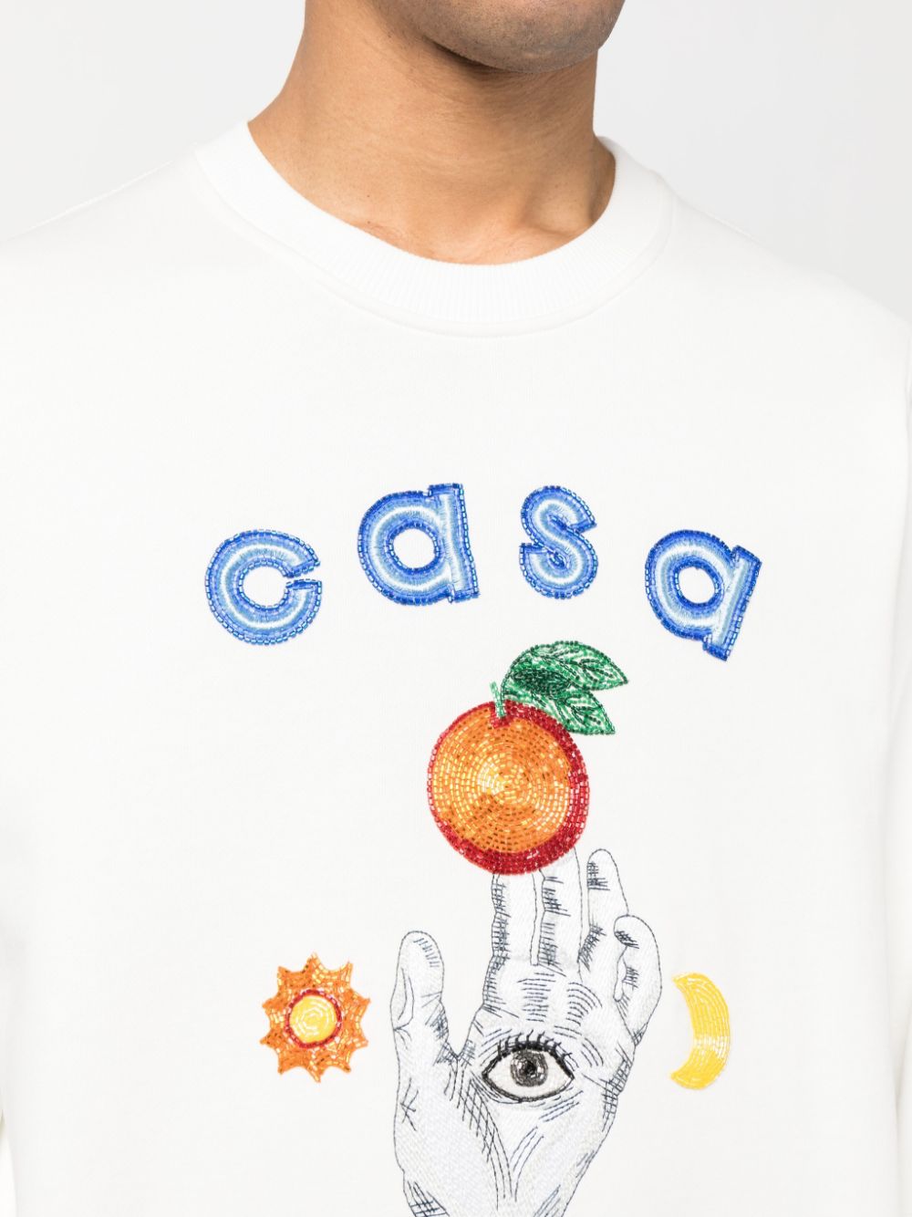Sweat-shirt ras du cou Casa Talisman