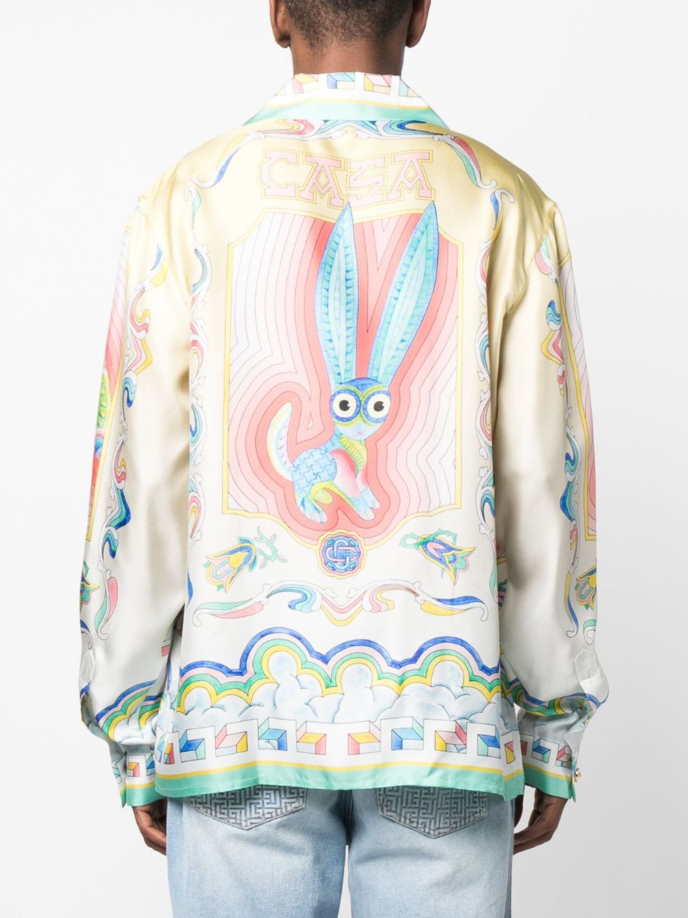 Souvenir silk shirt