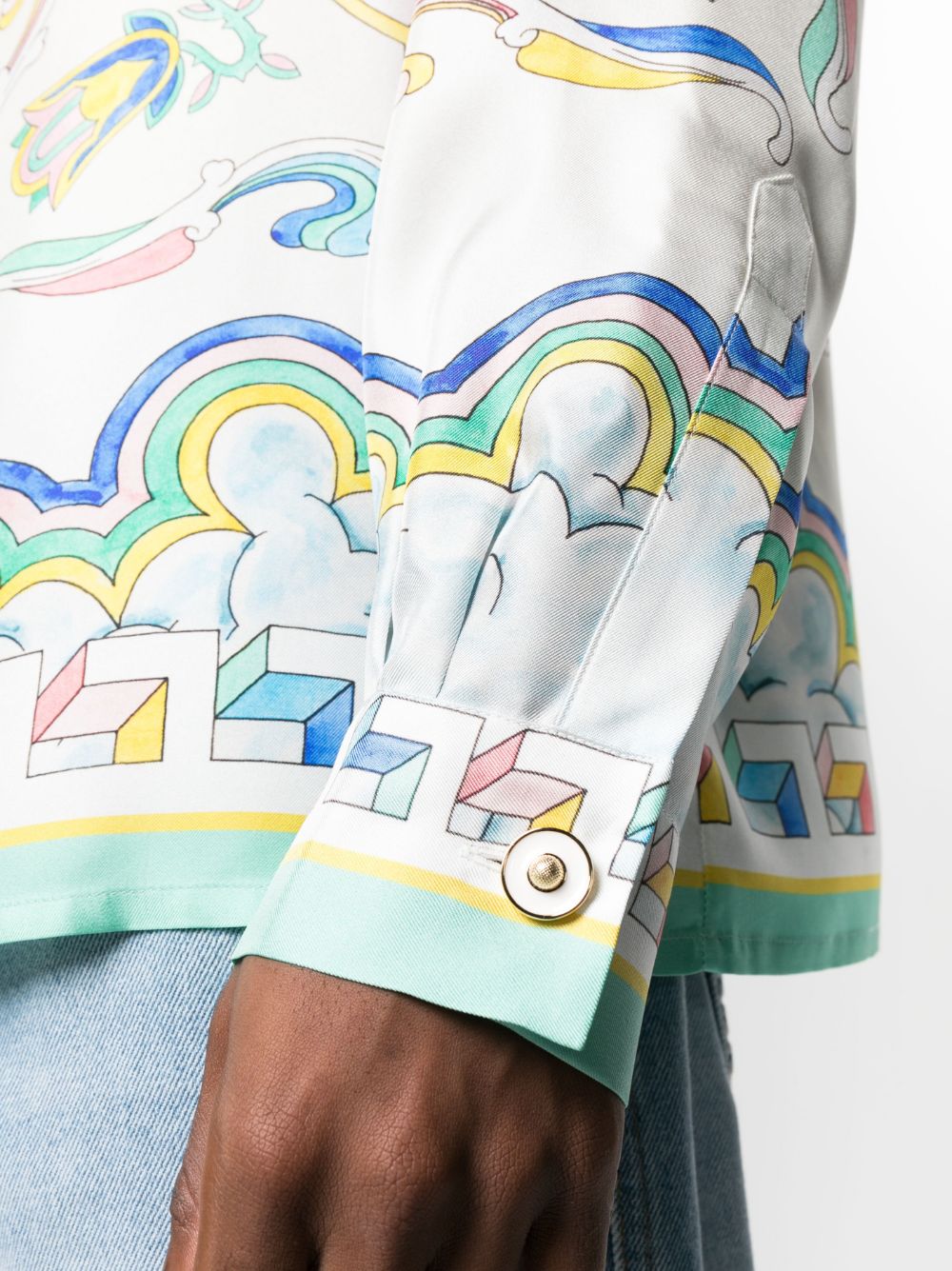 Souvenir silk shirt