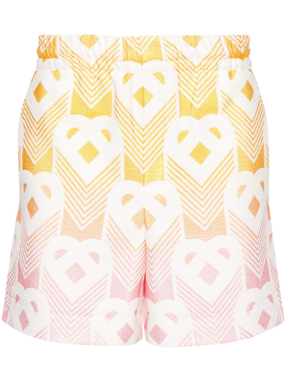 terrycloth-effect shorts