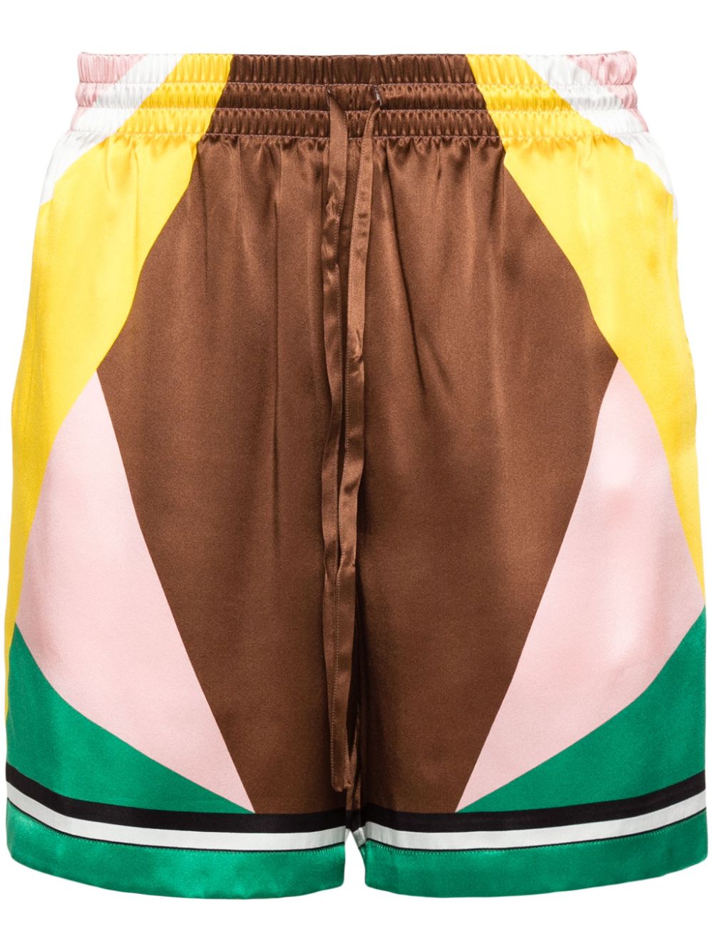 Short en soie Casa Sport