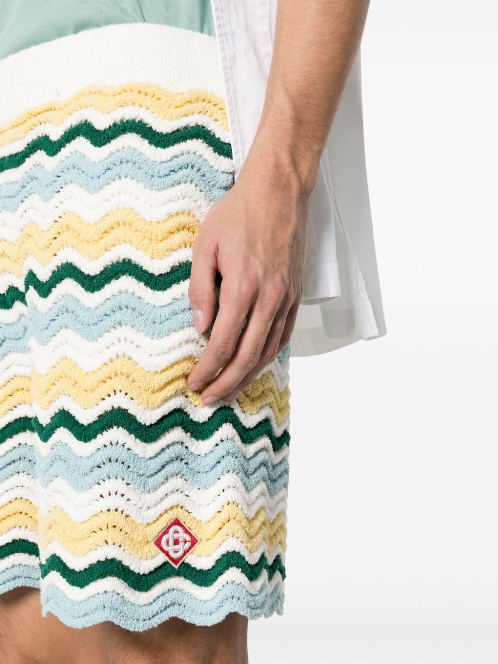 Short en tricot 3D Wavy Boucle