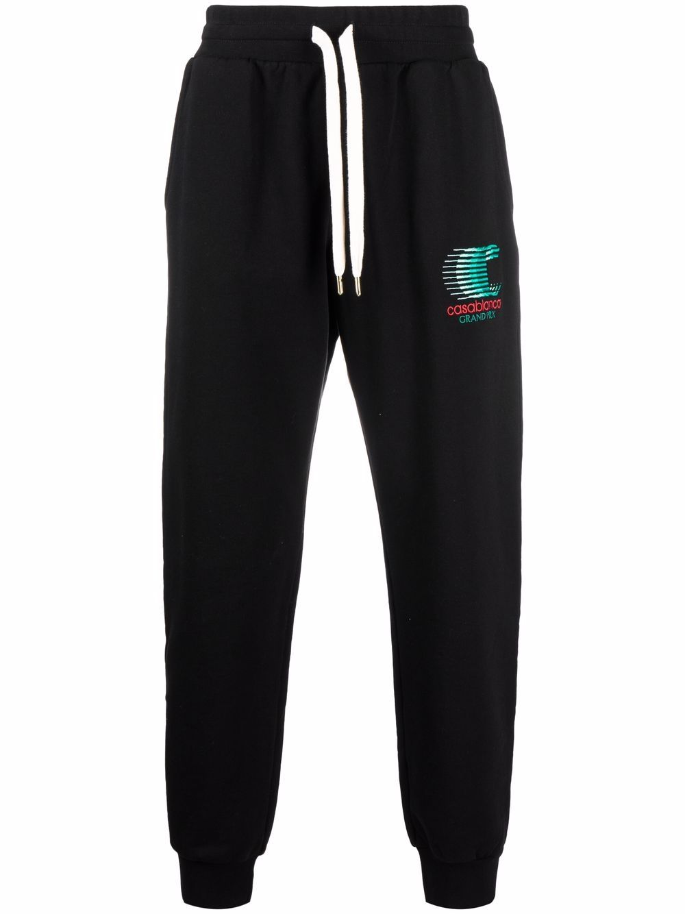 pantalon de survêtement à imprimé logo