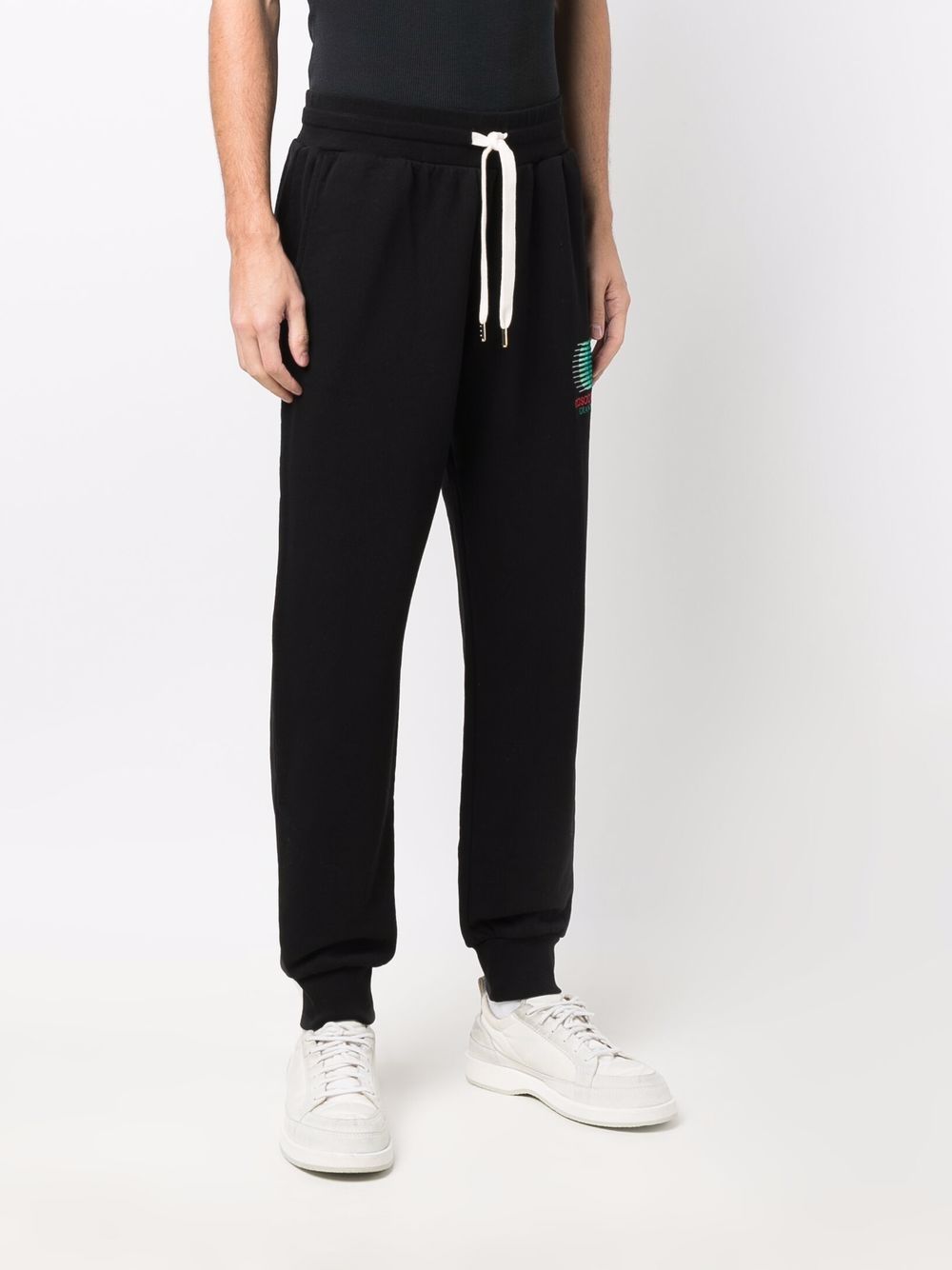 pantalon de survêtement à imprimé logo