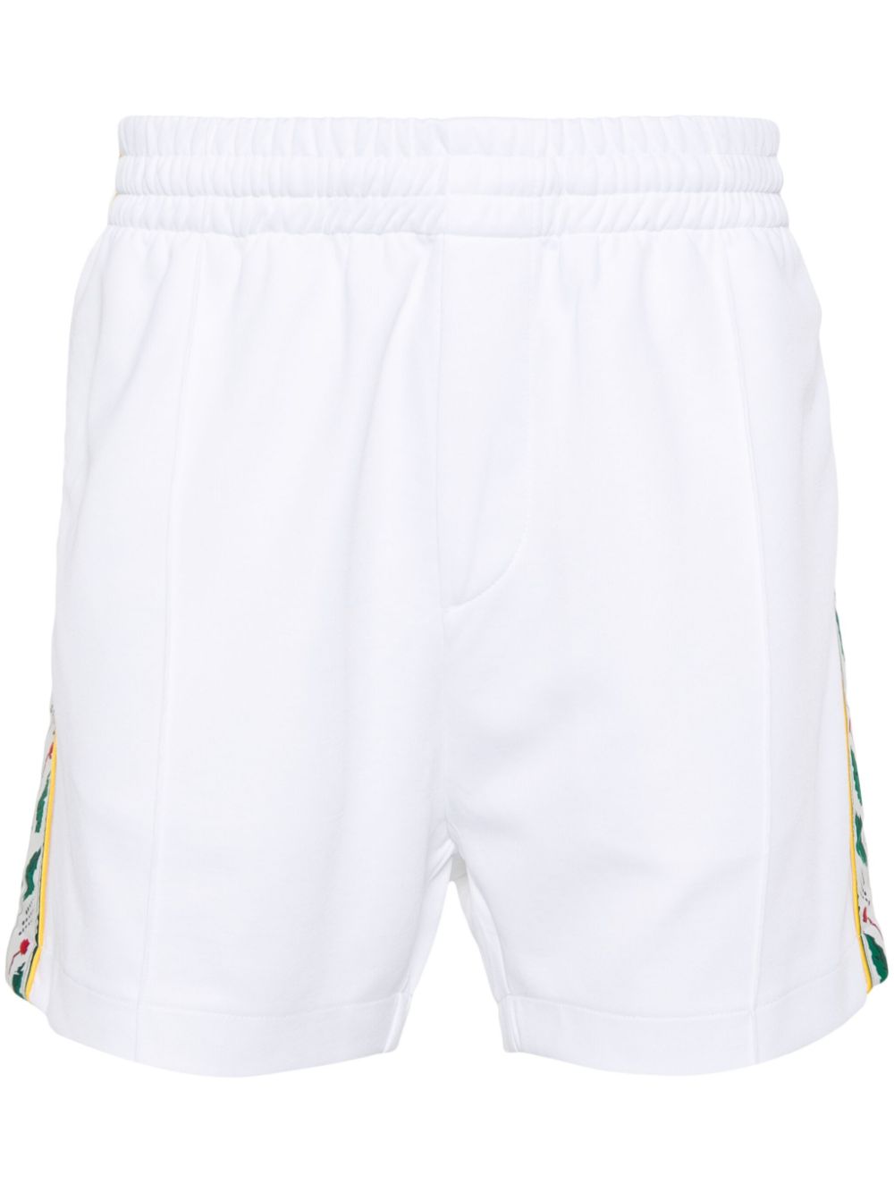 logo-embellished jersey shorts