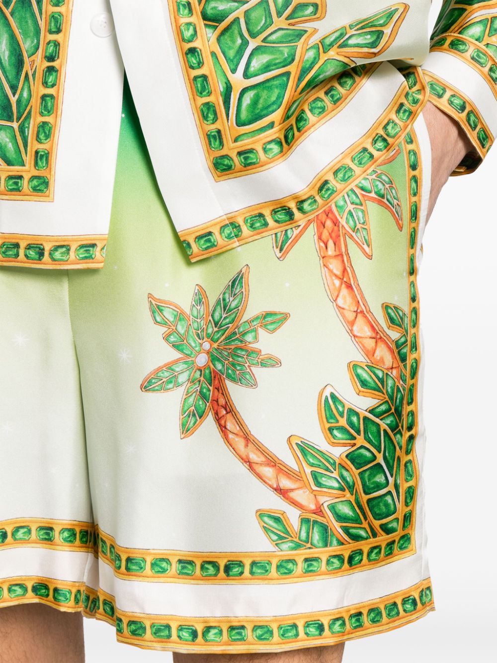 Short en soie Joyaux D'Afrique
