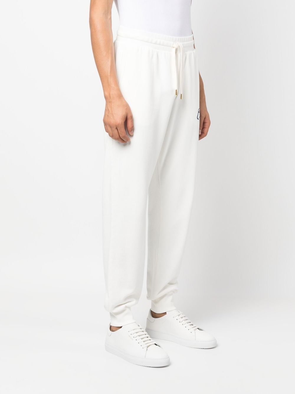 pantalon de survêtement à imprimé logo