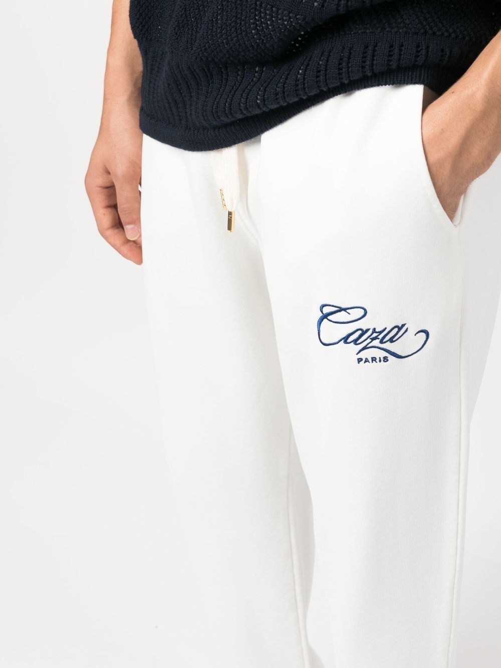 pantalon de survêtement à imprimé logo