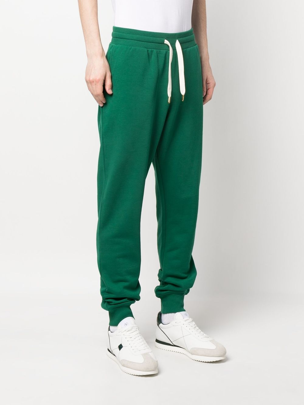 pantalon de survêtement en coton avec logo imprimé
