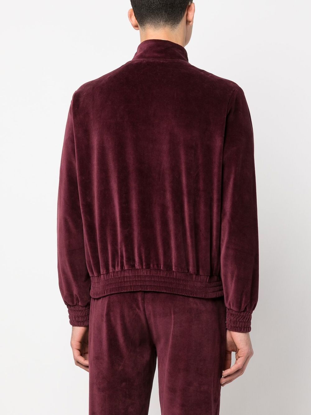 SR Sport velour track jacket
