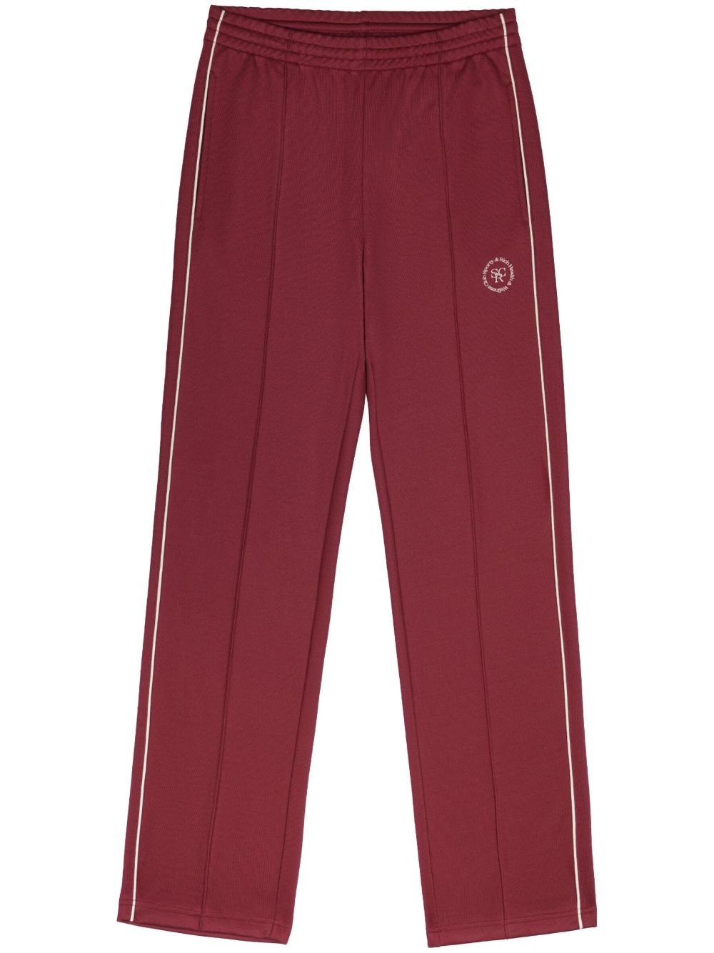 pantalon de survêtement avec logo brodé