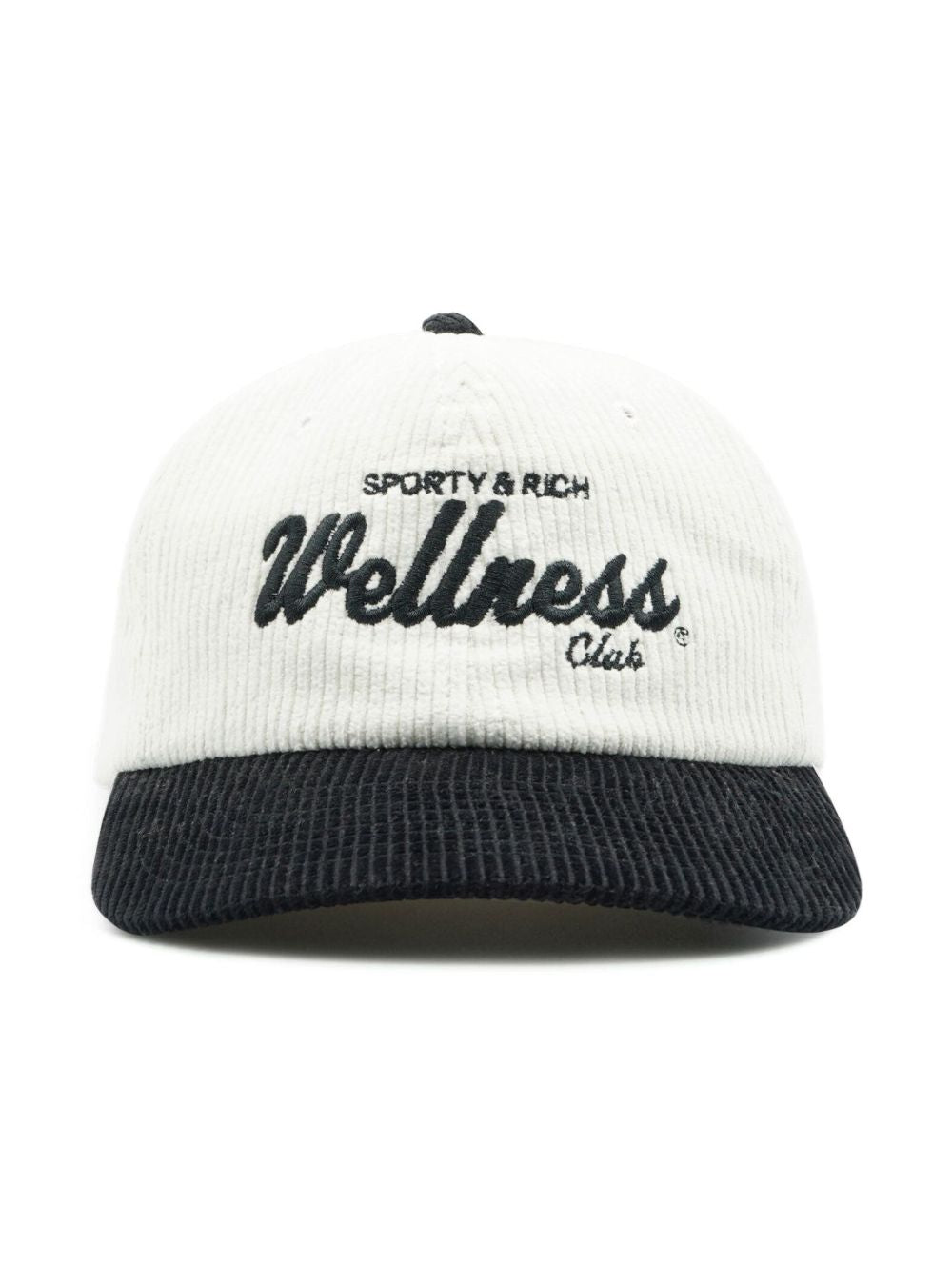 Casquette bien-être en velours côtelé