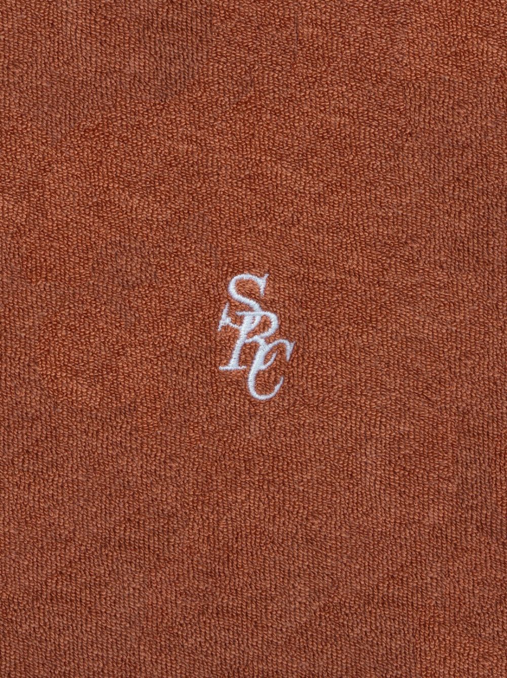 embroidered-logo polo shirt