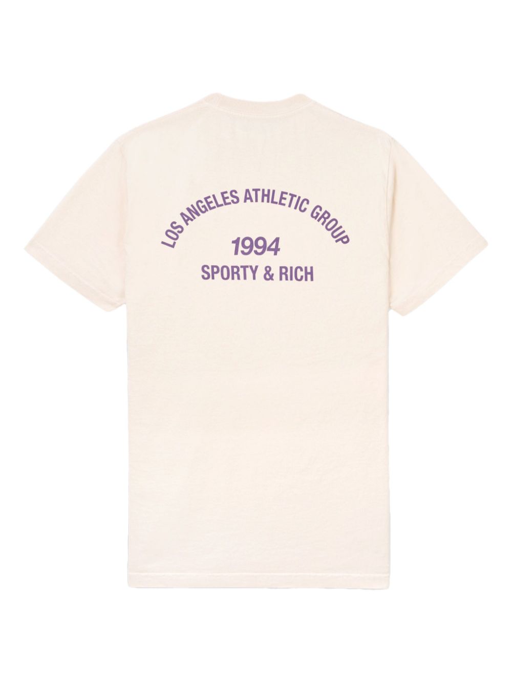 slogan-print cotton T-shirt