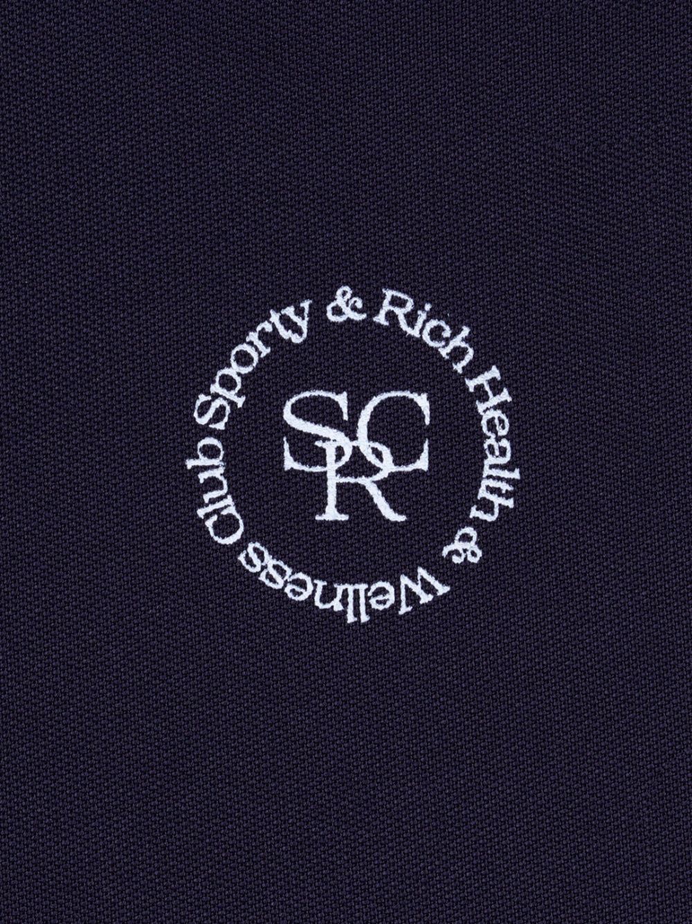 embroidered-logo zip-up jacket
