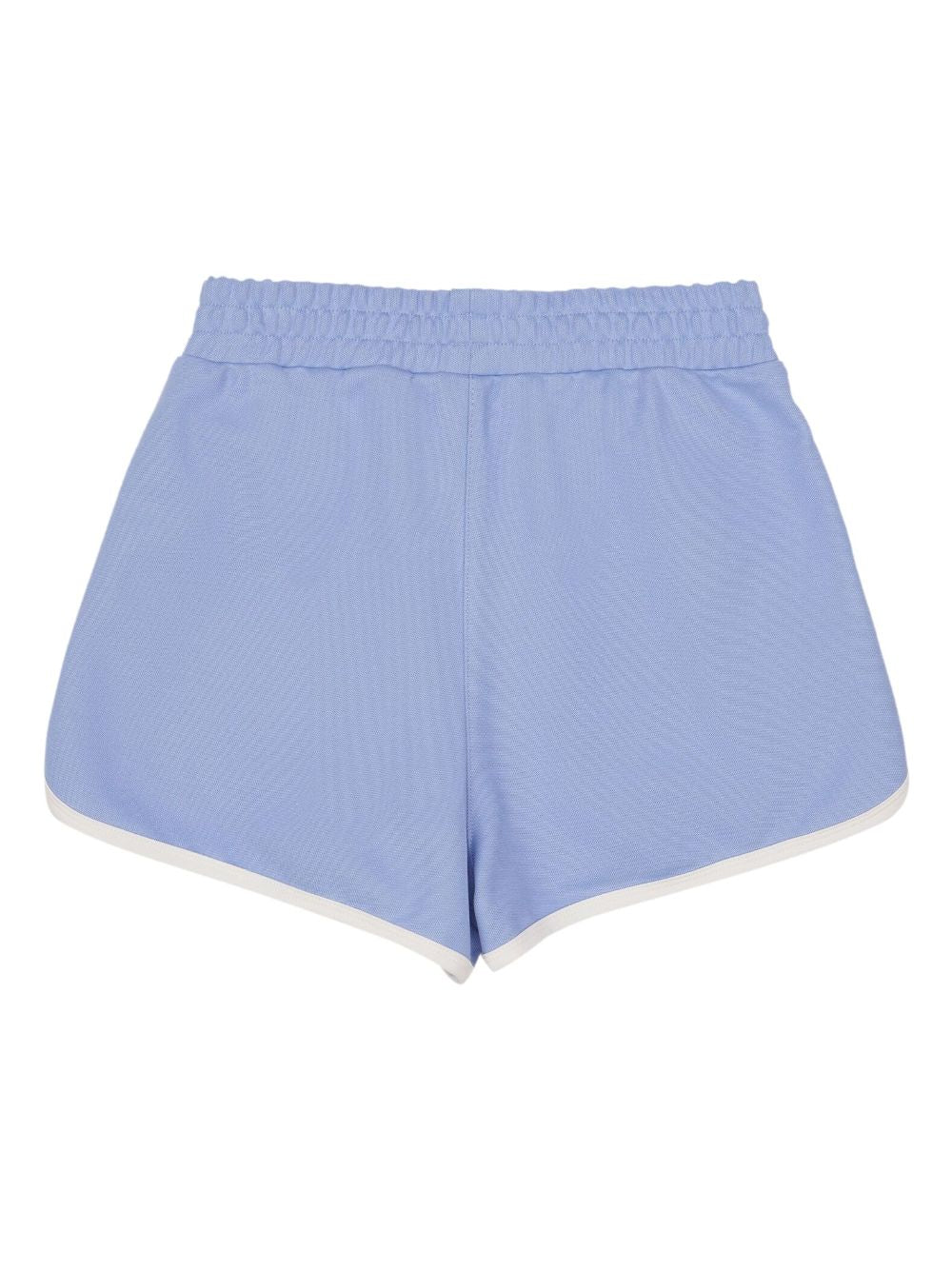 logo-print track shorts