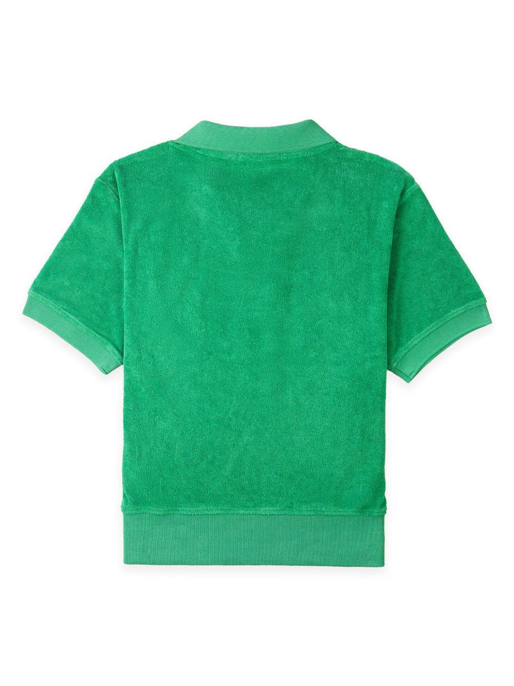 logo-embroidered cotton polo shirt